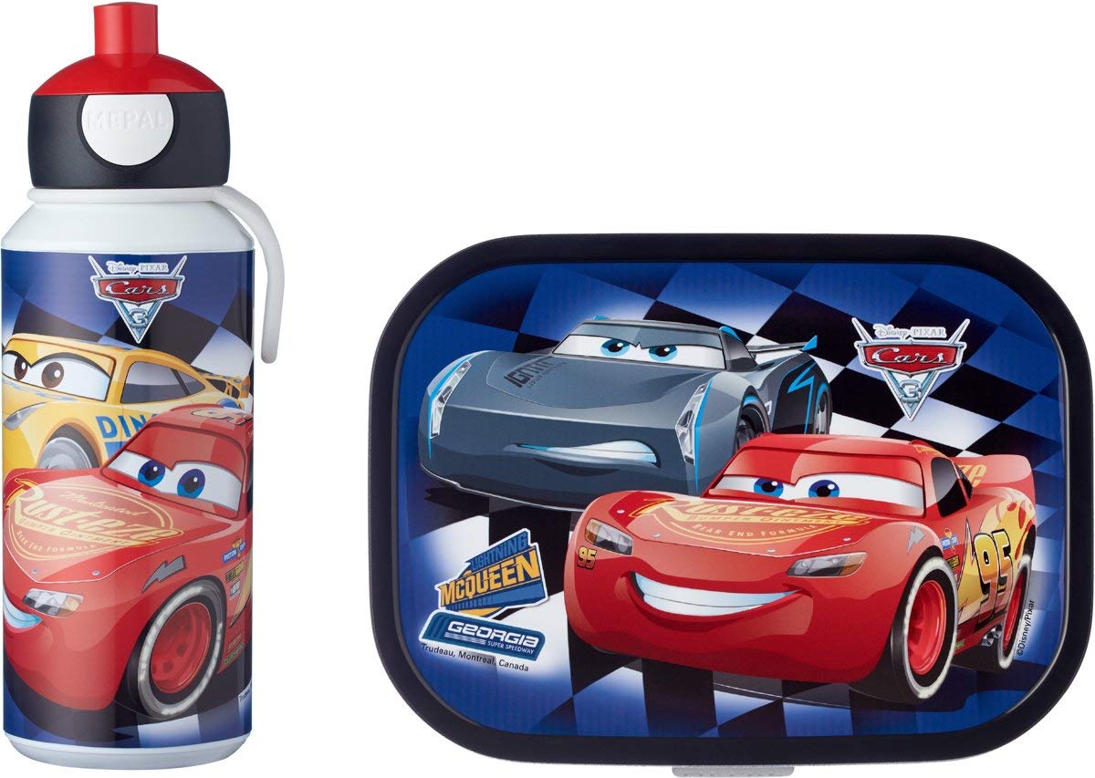 Mepal - Lunch-Set Campus - Lunchset für Kinder mit Pop-Up Trinkflasche, Lunch Box & Fruchtbox