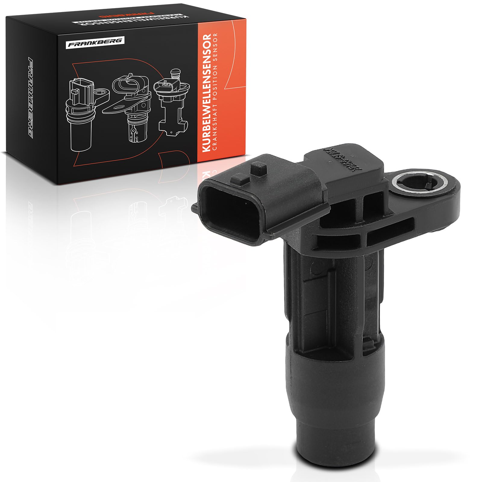Frankberg Posición del cigüeñal Sensor del cigüeñal 3-Polos Compatible con S.a.n.d.e.r.o II C.a.p.t.u.r I H5 J5 Qashqai II SUV J11 J11 Twingo III BCA BCM Logan MCV II Replace# 871166