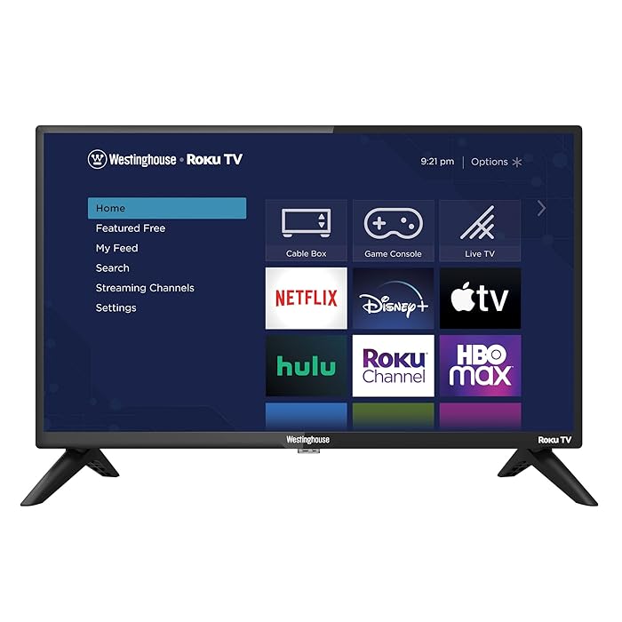 Buy Westinghouse 24 Inch HD Smart Roku TV, 720p, Compatible with Apple