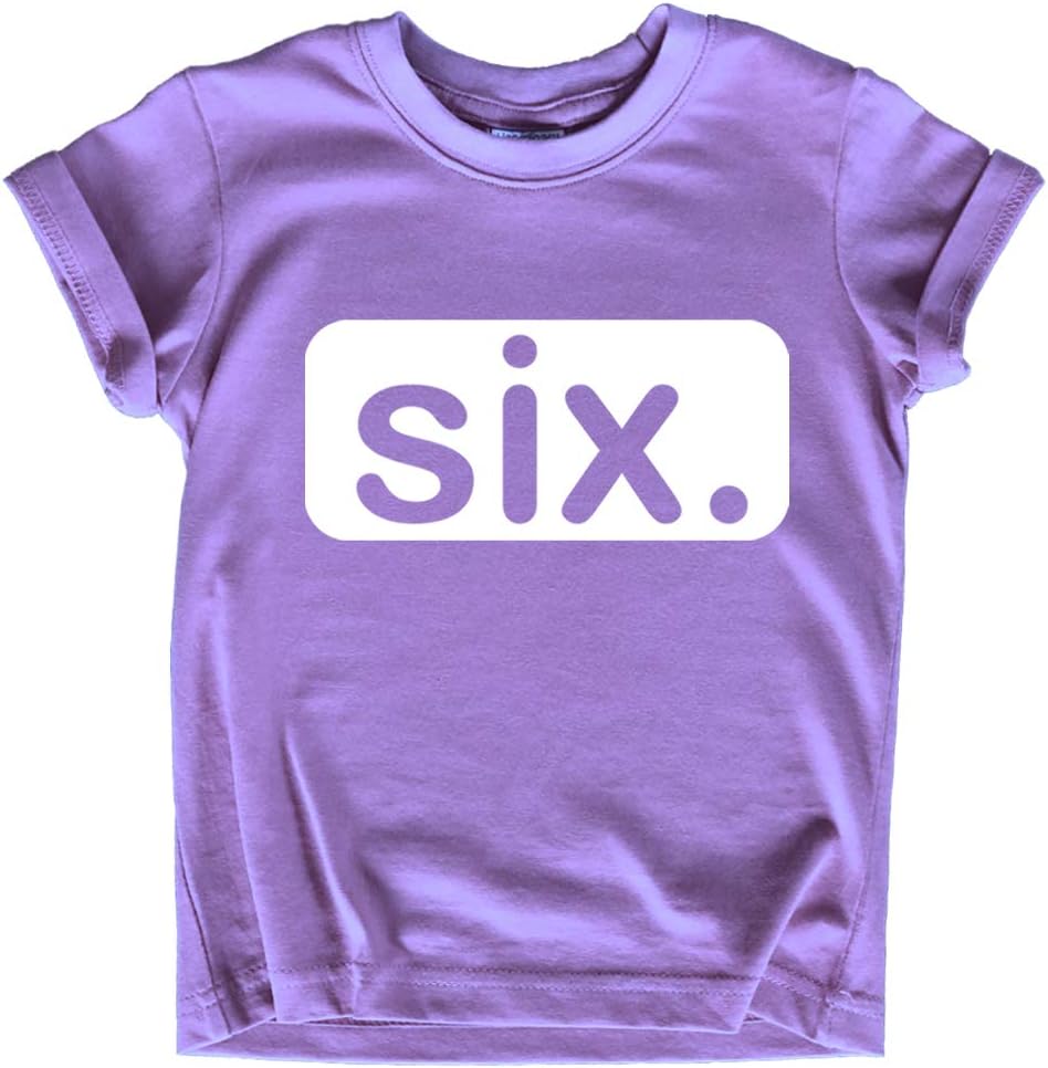 Unordinary Toddler 6th Birthday Shirt Girl Birthday Outfit for 6 Year Old Girls six Happy Sixth Gift