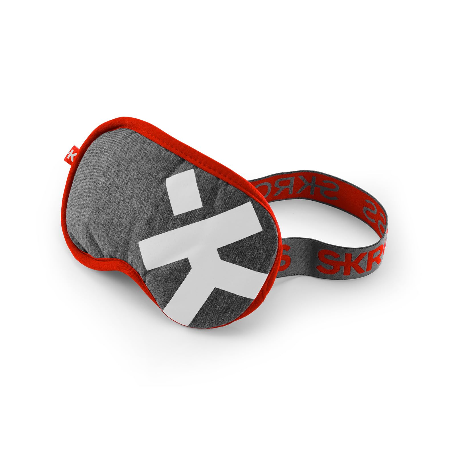 SKROSS - Deluxe Sleep Mask - Mask for Sleeping on Air Travel, Cars, Trains. Soft Eye Masks Block Light 100% - Washable - Dark Grey