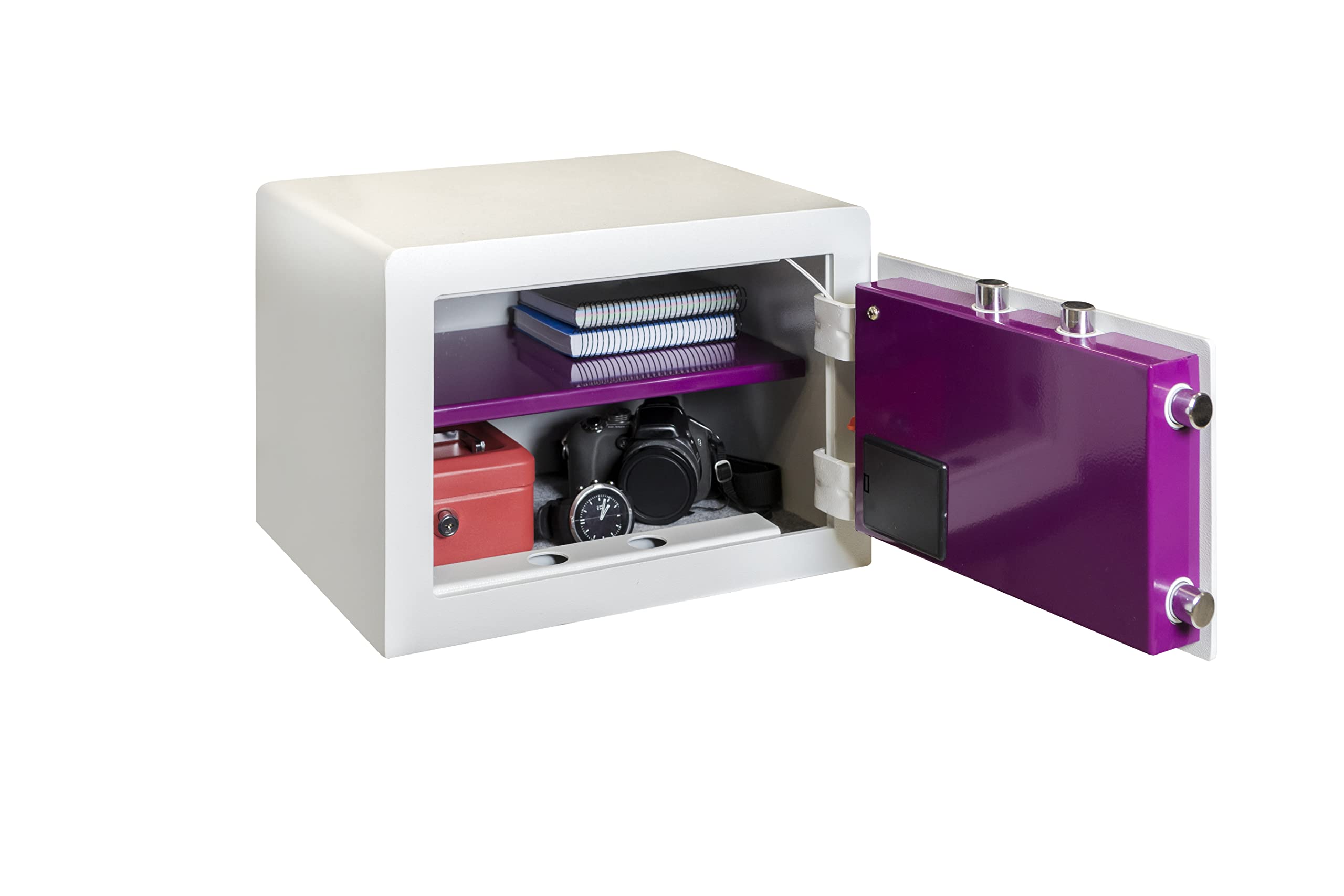 ARREGUI Forma Evolution 150040 Cassaforte Con Chiave e Codice | Apertura Con Tastiera | Elettronica Per Casa, Doppia Sicurezza | 27x38,5x30cm | 25L