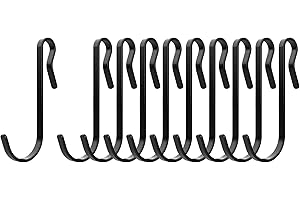 Versatile S-Shaped Hooks: The Perfect Kitchen Storage Solution