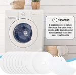 30 Pieces Clothes Dryer Exhaust Filter,Universal Portable Dryer Lint Filter Replacement for Panda//Sonya/