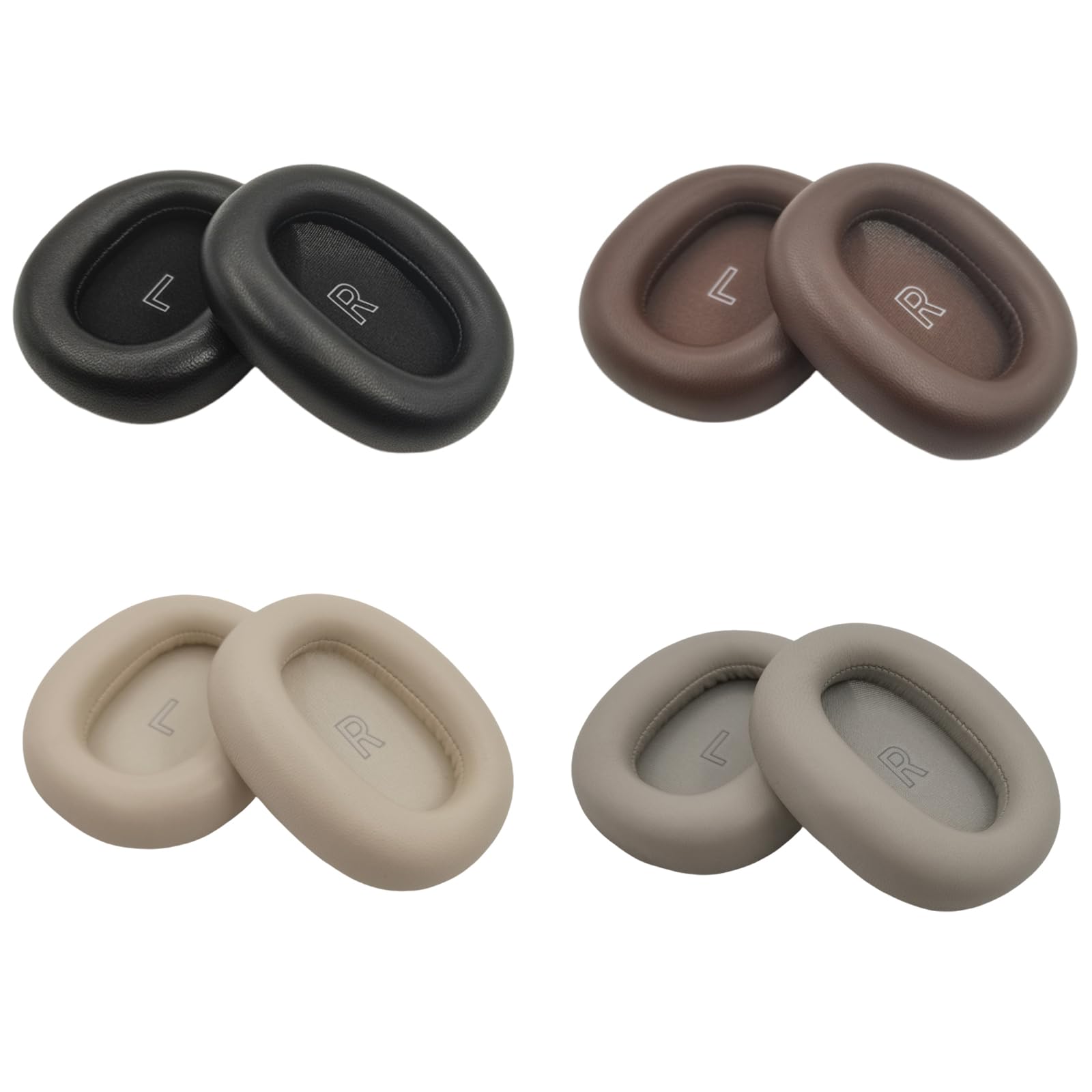 Almohadillas de piel de oveja para auriculares H95 con alta cancelación de ruido de sonido, juego de almohadillas de piel de cordero, mejoras de auriculares de viaje