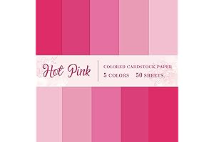 JarThenaAMCS Hot Pink Cardstock Paper