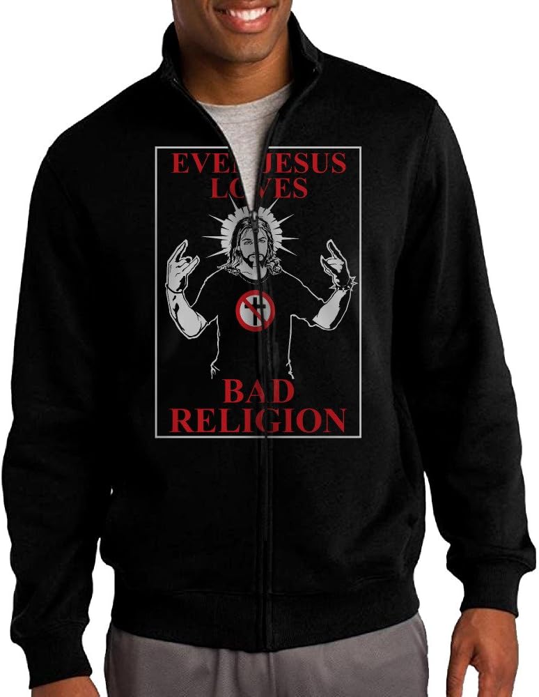NKK Bad Religion Mens Sports Zipper Jacket