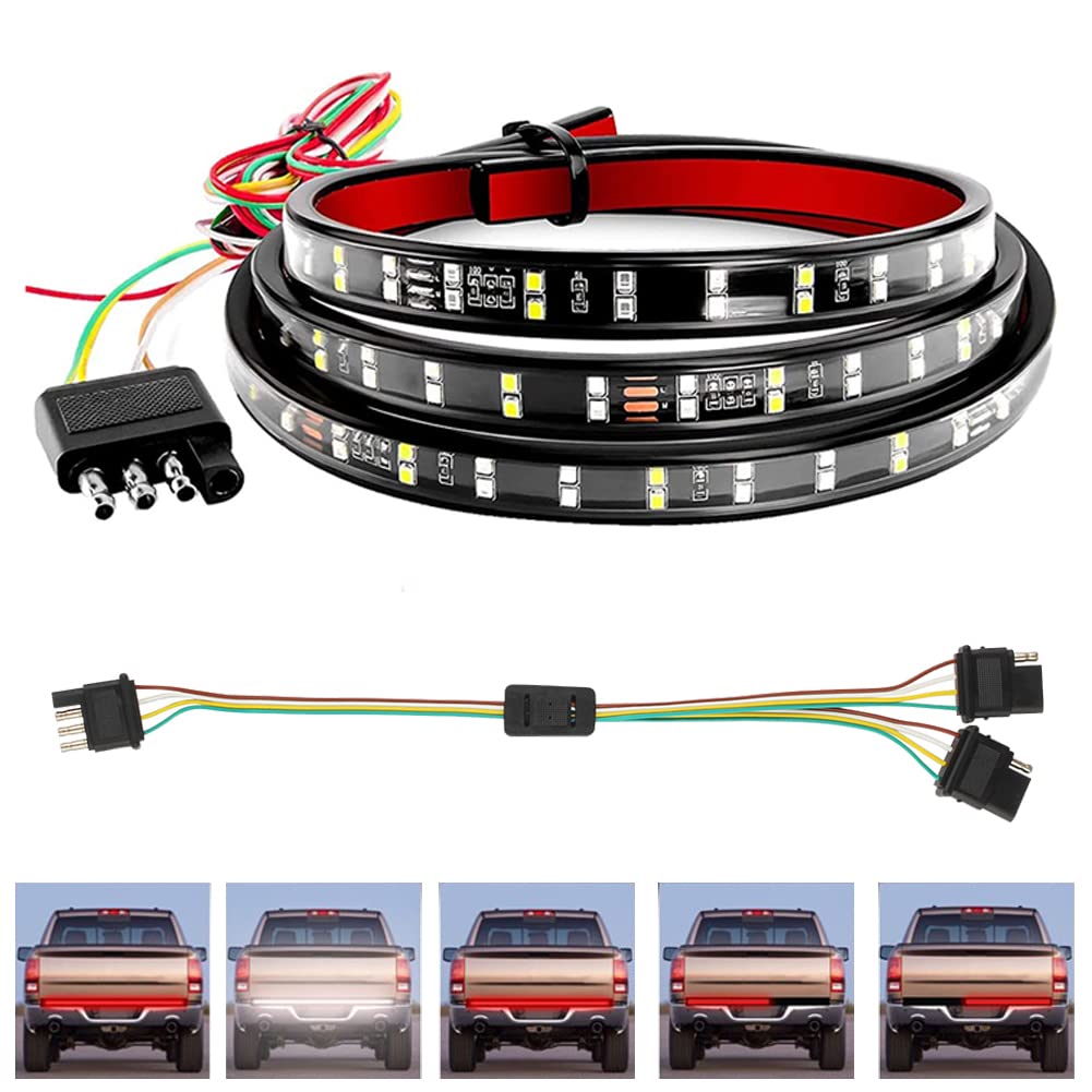 Buy 60 Inch 2Row Tailgate Light Bar, LED Tail Lights(Turn Signal