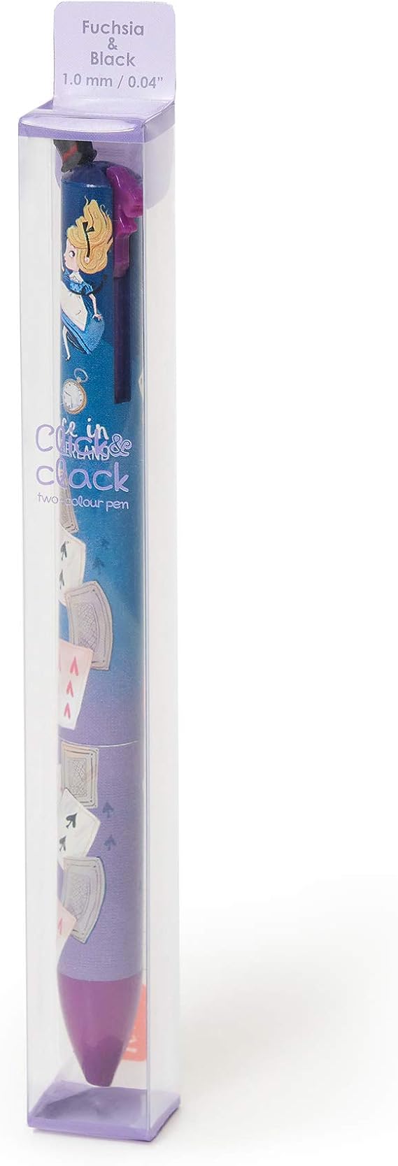 Legami CLICK0021 Ikı Renklı Tukenmez Kalem Fusya&sıyah Alı