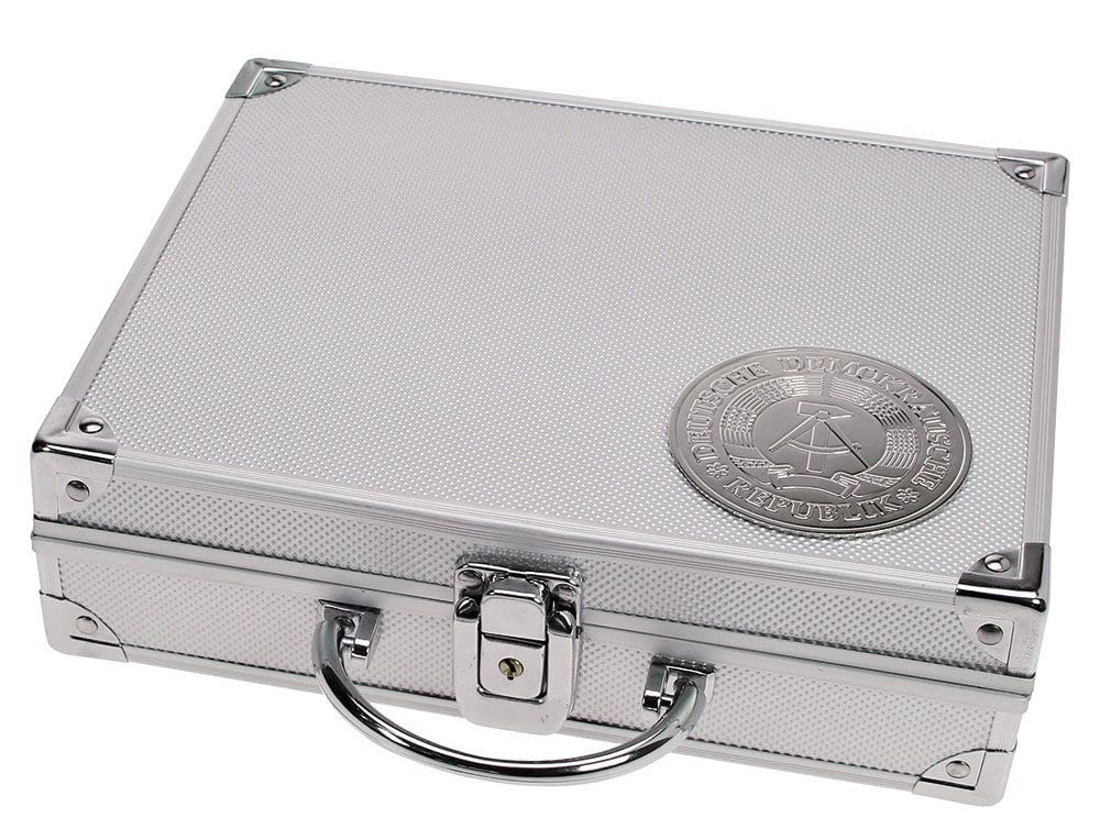 SAFE 235 - Maletín para monedas (aluminio, 250 x 215 x 70 mm)
