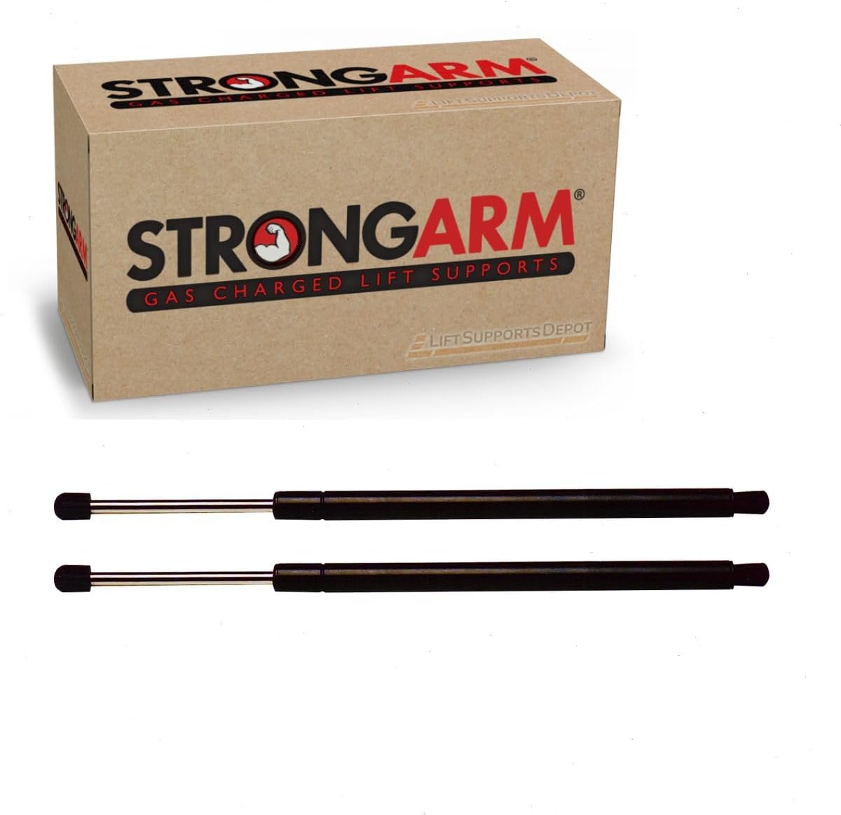 Qty (2) StrongArm 4466 Front Hood Lift Supports