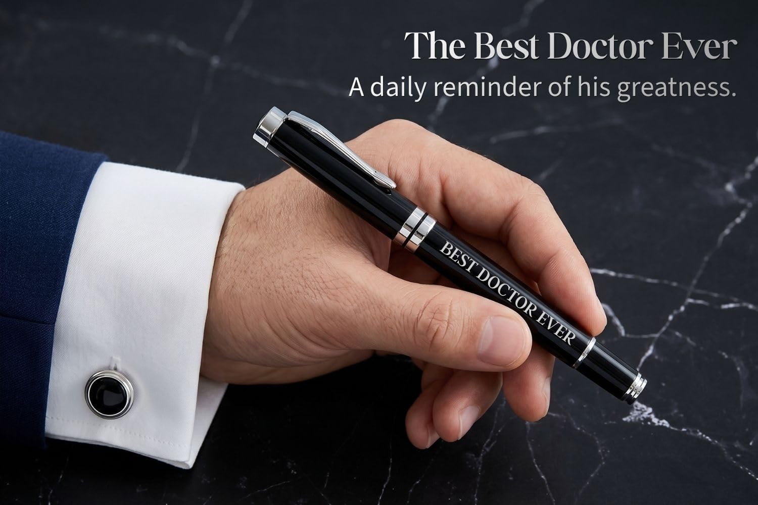 Onebttl Doctor Gifts Set of 3, 20oz Travel Tumbler & Notebook & Pen for Men, Perfect for Doctors in Birthday, Christmas, Appreciation, Office