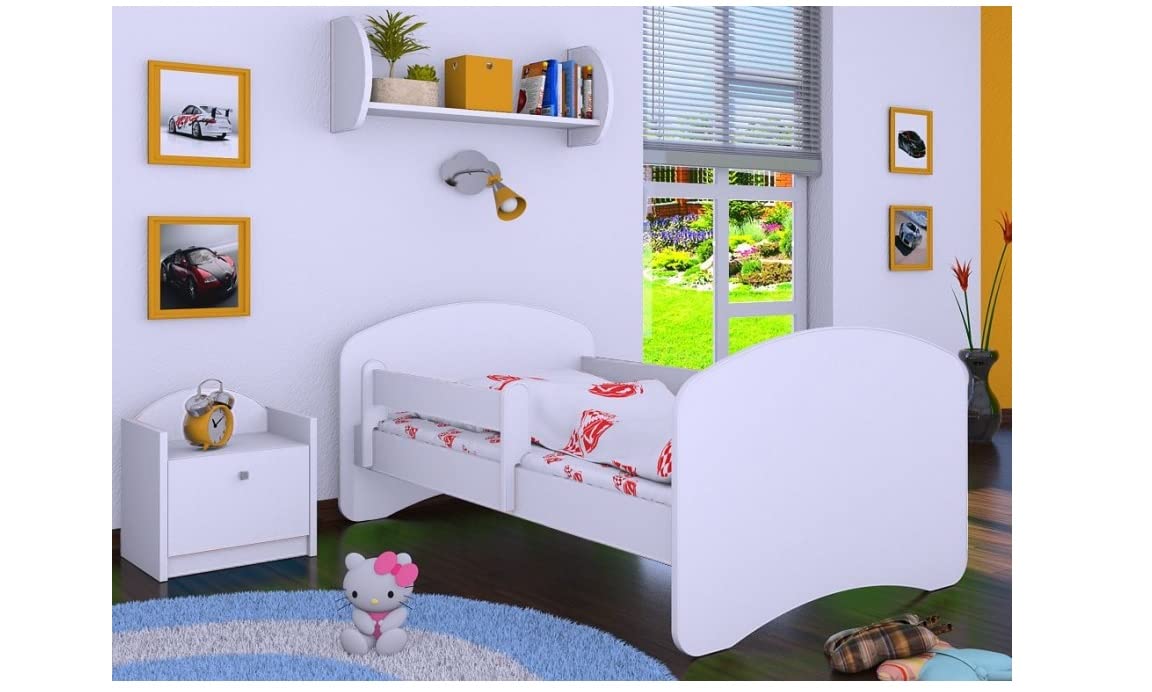 BDW kinderbed HOUSEBED MET SCHUIFLADE en matras - NIEUW, 160/180 Verschillende motieven voor jongens! VEEL kleur! (Grafiet, 180x90