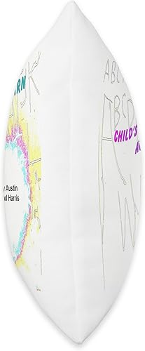 Miniatura 2 de Child's Play To Learn Austin Harris Austin and Harris - Almohada infantil de 3 a 7 años, 16 x 16 pulgadas, multicolor