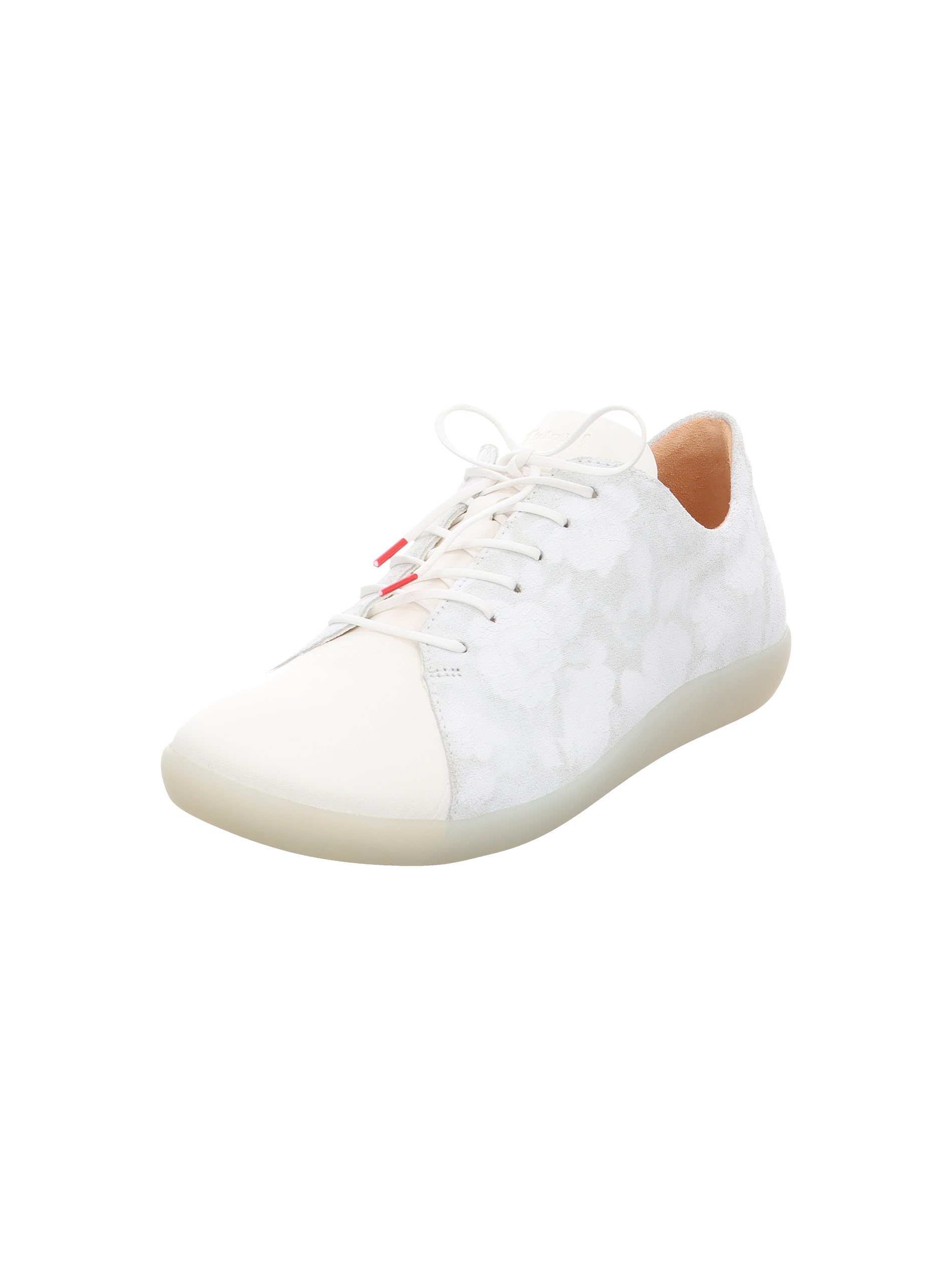 Think! Damen Nature chromfrei gegerbte nachhaltige Halbschuhe, Bianco/Kombi 1010