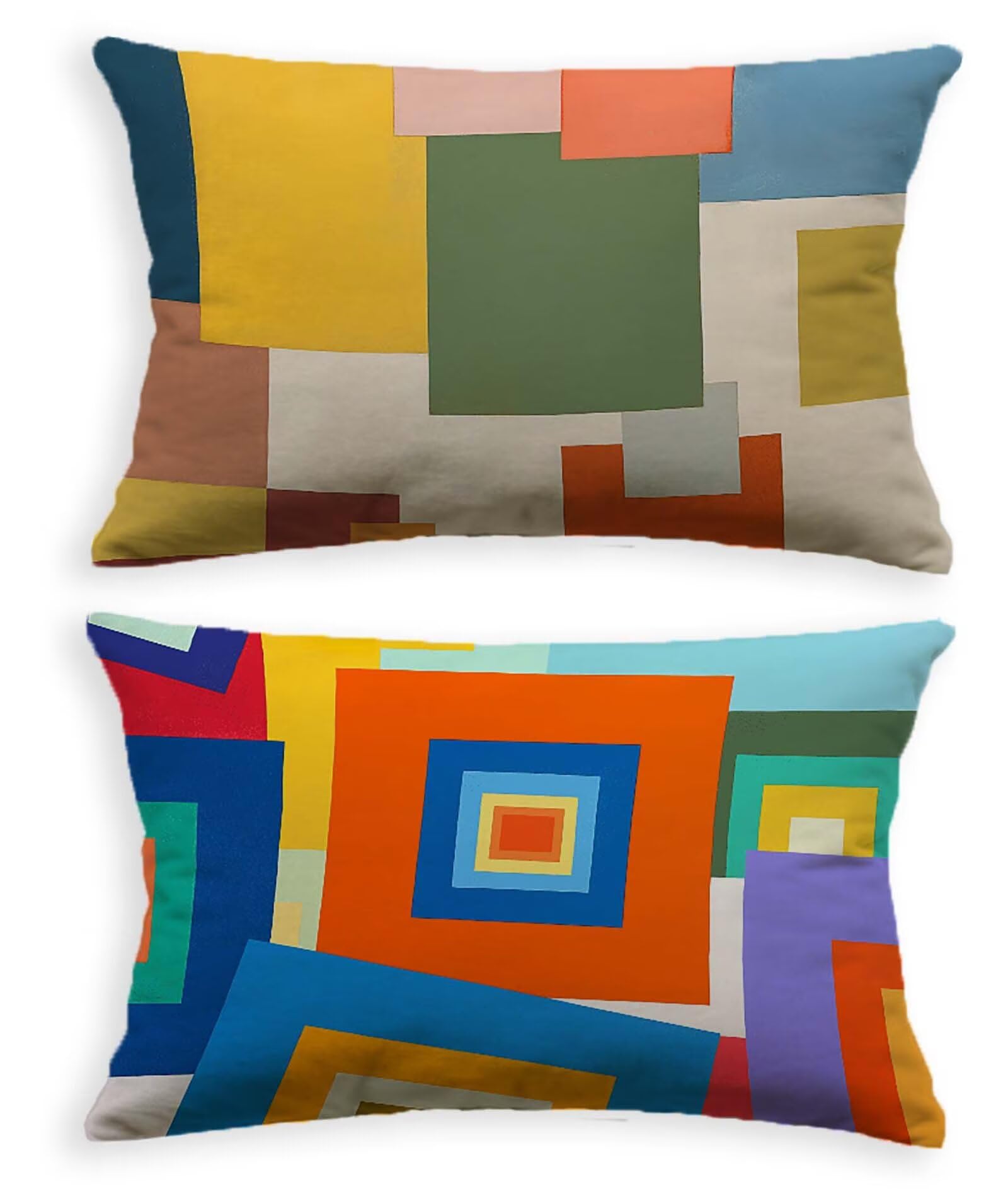 Taie oreiller 40x80 rectangulaire velours pour déco de chambre