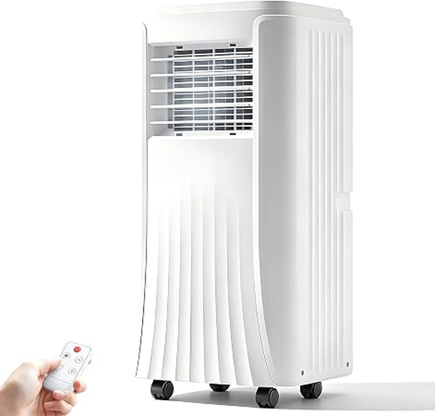 Przenośny klimatyzator 4w1 18000 BTU do mieszkania i pokoju studenckiego, cichy na kółkach, chłodzenie i wentylacja, urządzenie przenośne na stopy, do pojazdów, 9000BTU, 9000BTU