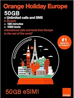 30GB 14 days Orange Europe eSIM