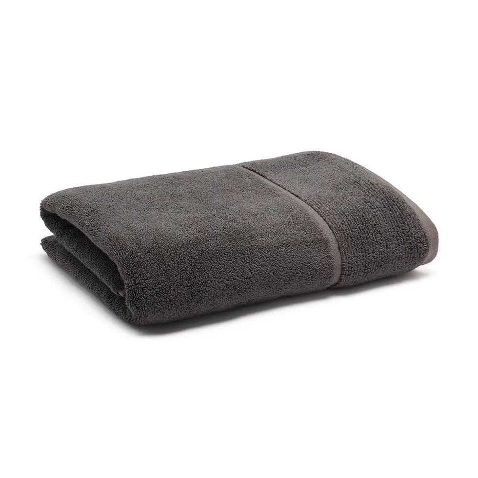 Panda® Bamboo Hand Towel - 50 x 90 cm, Urban Grey | Soft & Fluffy Organic Bamboo & Cotton | Super Absorbent & Quick Drying | Perfect for Sensitive Hands | Hypoallergenic, Antibacterial & Odour Free