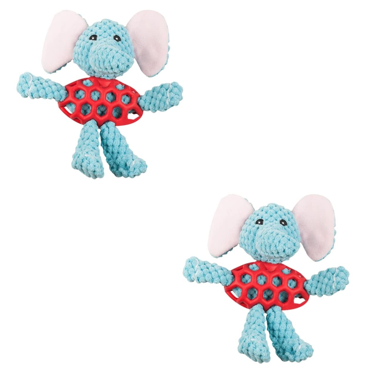 SUPVOX 2piezas Juguete De Masticar para Perros De Peluche para Entrenamiento De Cachorros para Fortalecer La Relación y Diversión El Exterior