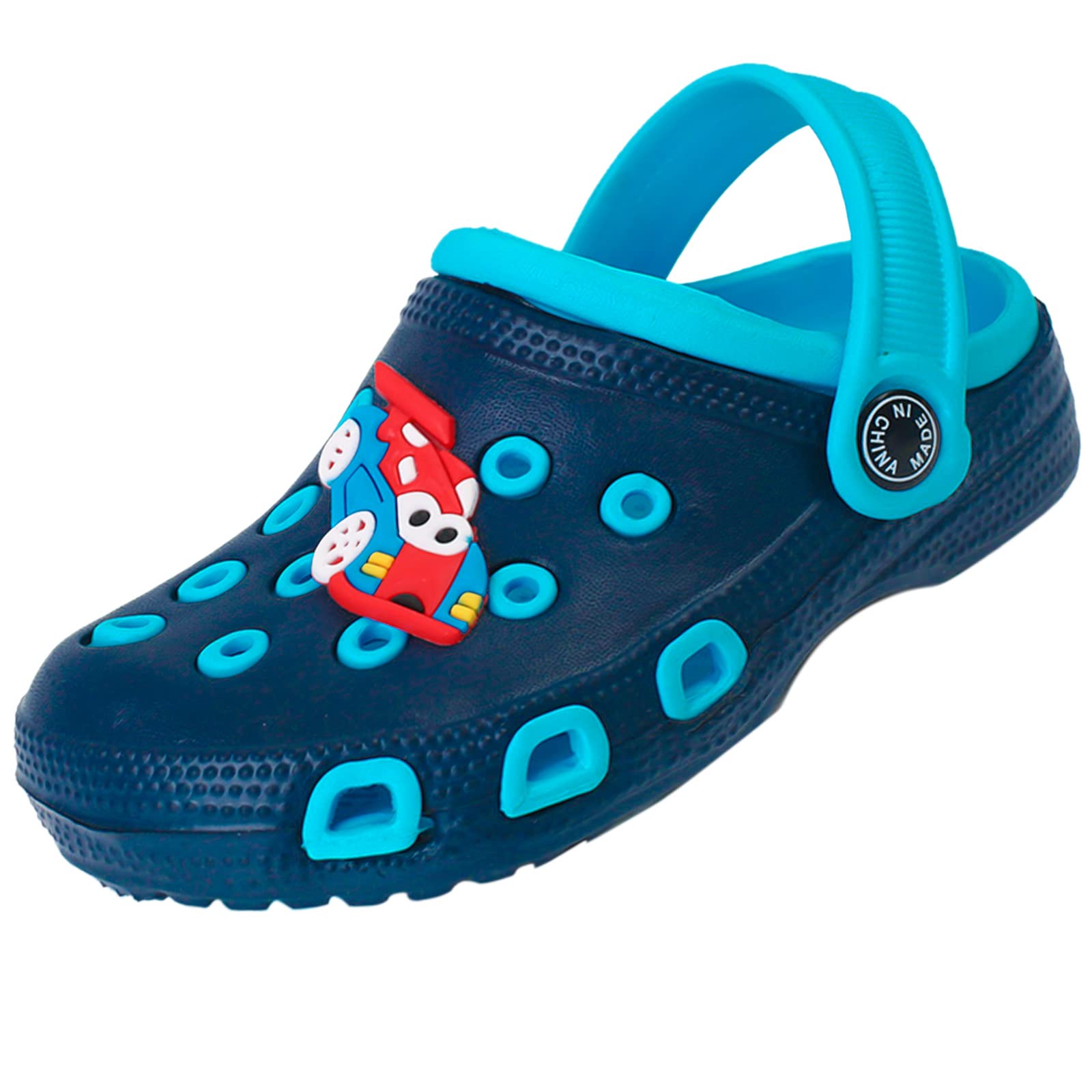 EDOTON Zoccoli e Sabot Bambini, Morbidi e Comodi Sandali da Giardino per Bambini Leggeri Antiscivolo con Motivo a Carino Ciabatte Bambino（Unisex）