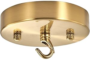 ZOOSSI Premium 4.72" Steel Light Canopy Kit for Pendant Lights & Chandeliers