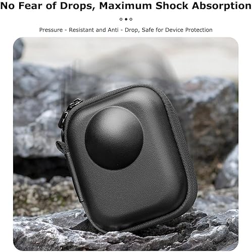 Miniatura 5 de Funda rígida compatible con cámara de acción DJI Osmo 360, carcasa de poliuretano impermeable, ajuste personalizado, a prueba de golpes y arañazos,