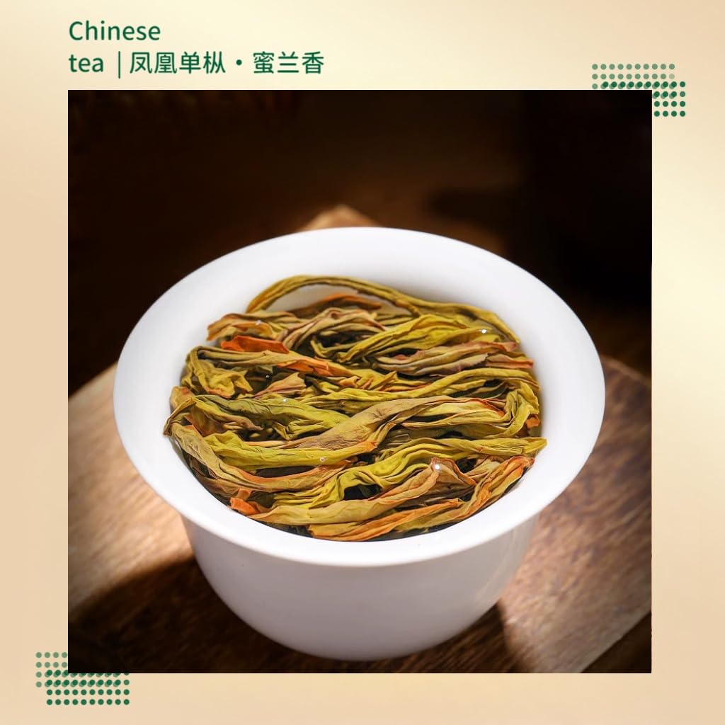 Phoenix Dancong Té Miel Orquídea | Té De Hojas Sueltas | Rico Aroma Floral | Juego De Regalo De Té Premium