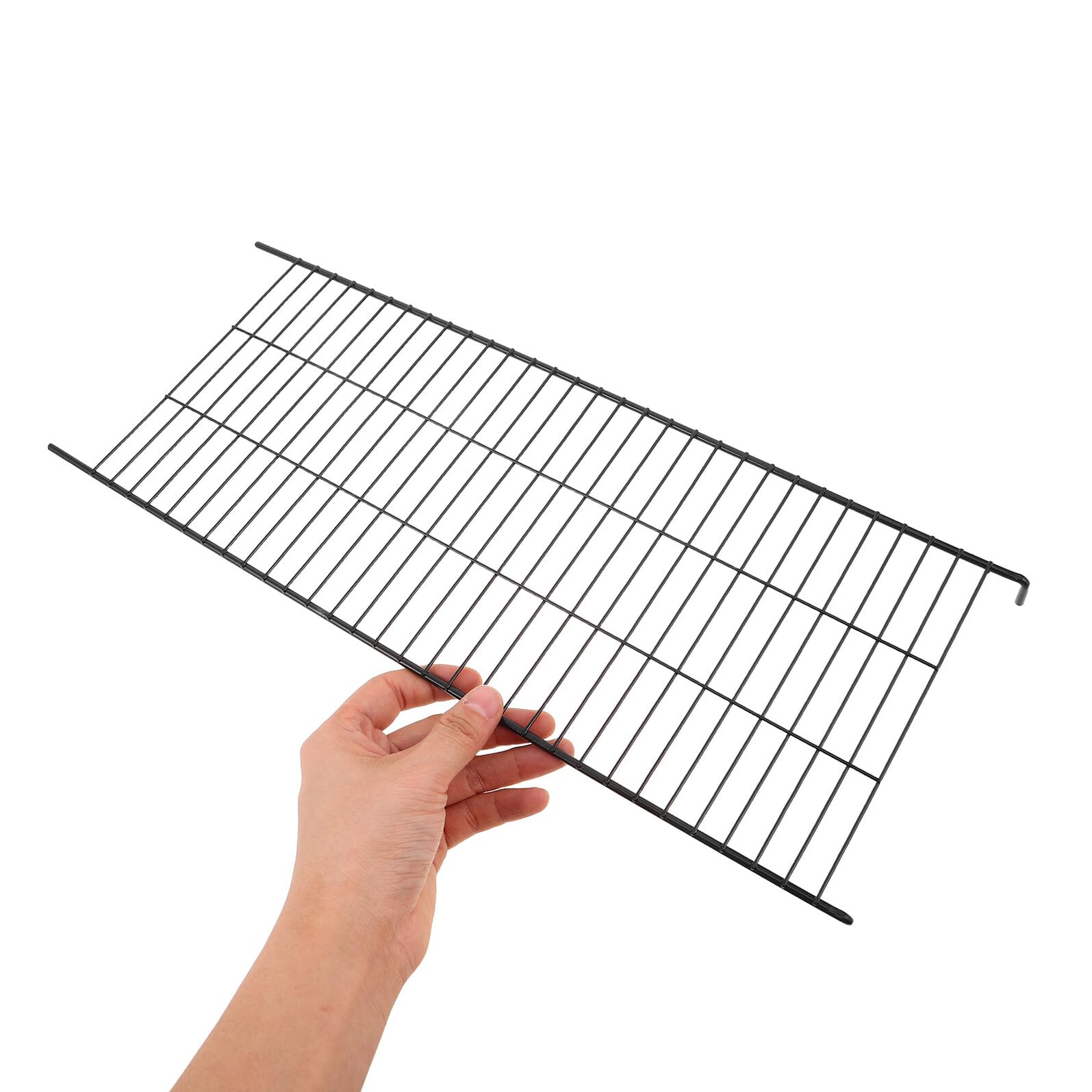 Escalera de Hierro Negra para Jaula de Gatos 2 Piezas, Accesorio Multifuncional para Corral de Gatitos y Diseño Flexible para Uso en Jaula de Interior