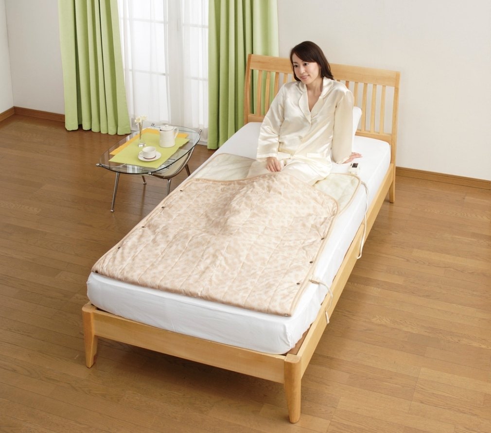 Amazon | なかぎし ホット足入れマット(ロング) 230×90cm ベージュ NA