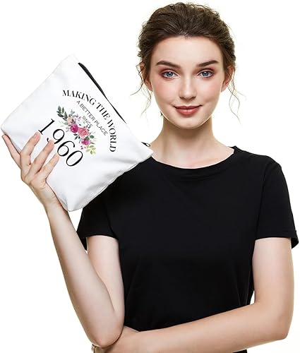 Miniatura 12 de Fokongna Regalos de cumpleaños para niñas de mamá, papá, abuela, tía, mejores amigos, regalos de cumpleaños para hermana, bolsa de maquillaje, (1964)