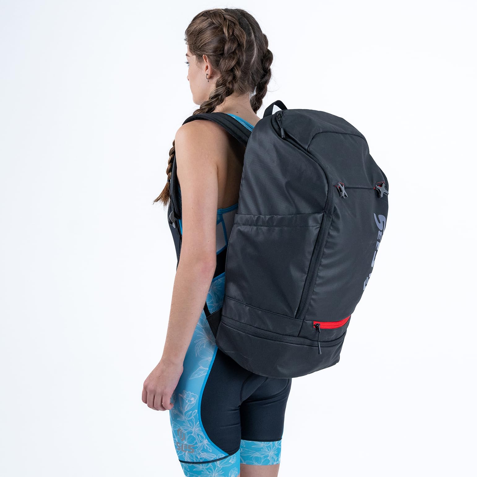 SLS3 Triathlon Backpack - 35L Triathlon Transition Bag with Dry & Wet Compartments - Large Tri Swim Backpack, Great Storage