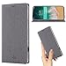 Iphone X Case,PU Leather Wallet Slim Thin Case Flip Folio [Kickstand Feature] with ID&Credit Card Holder Magnetic Closure TPU Bumper Full Cover Case for Apple Iphone X (Gary)
