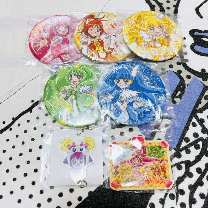 プリキュアトゥインクル缶バッジセットまとめ売り