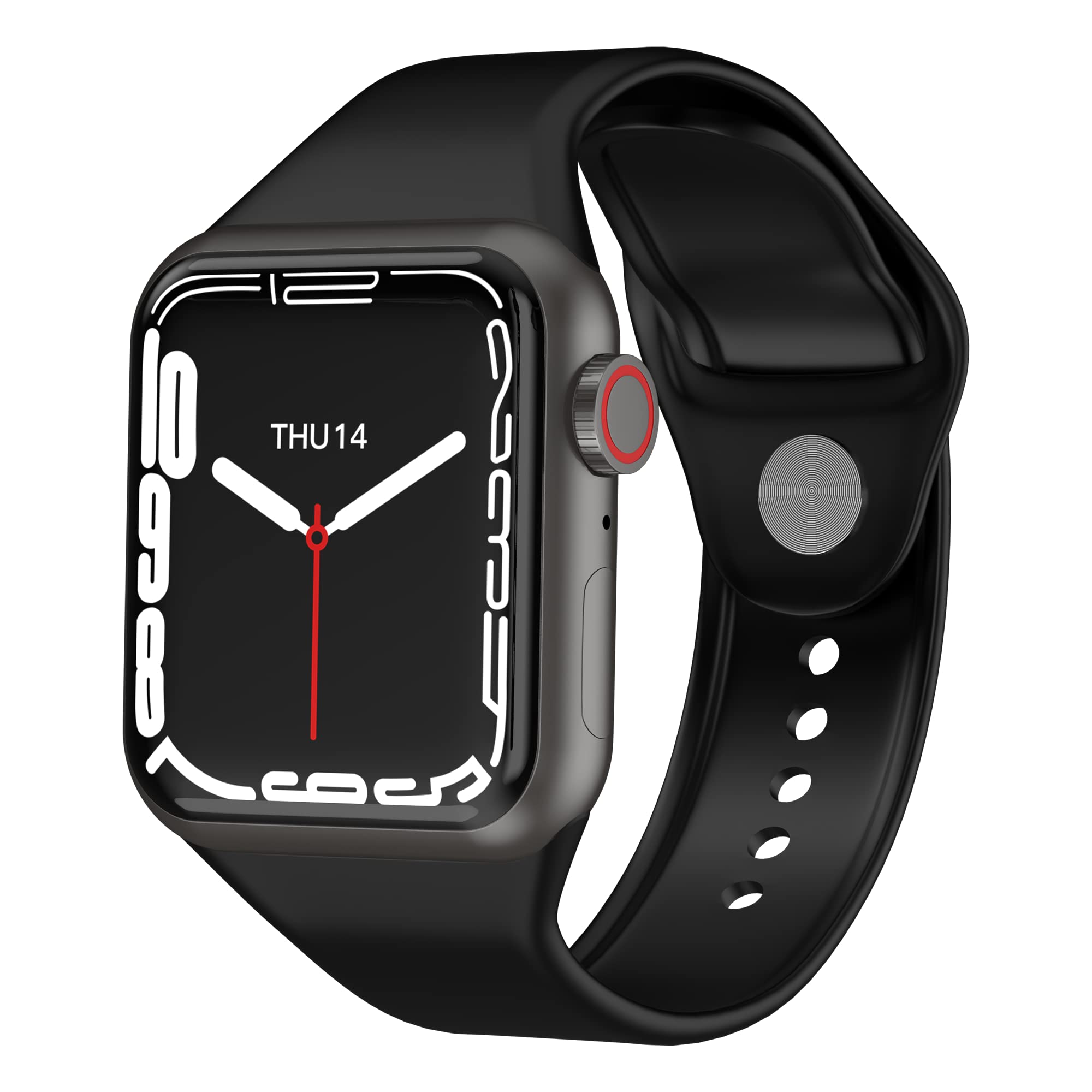 Digitek Relogio 2 Smart Watch with Blood Oxygen & 24 Hours Heart Rate Monitoring, BP Monitoring & Sleep Tracking Water Resistant. 10 Days Battery Life Smart Watch for Men and Women(DSW 014)