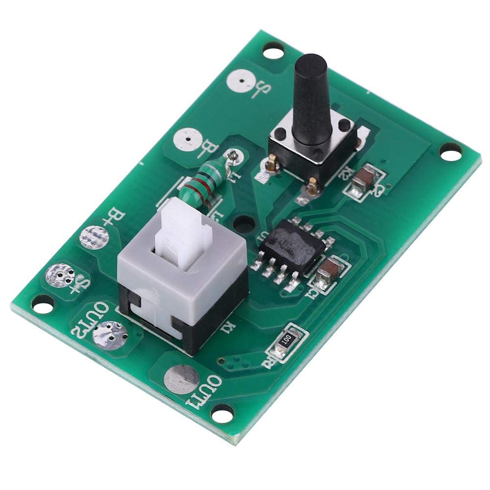 Solar Lamp String Controller, Solar Lamp String Controller Module Circuit Board with 8 Kinds Light Mode and Switch 1.2V 2Pcs