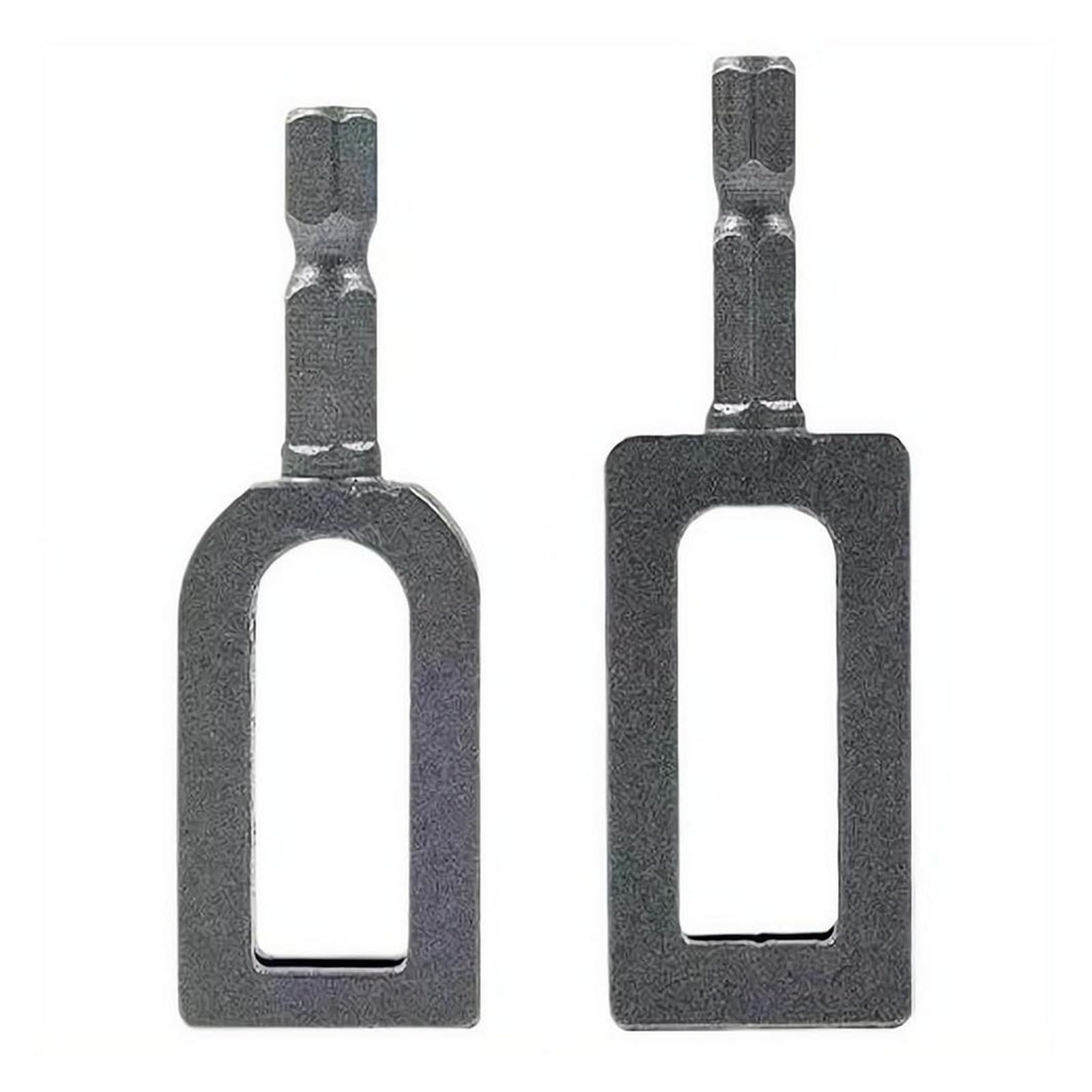 Herramienta de alambre de taladro para atar vallas, portabrocas eléctrico, manguito giratorio (B)
