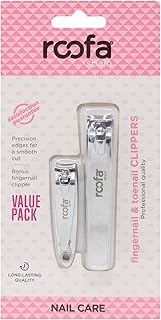 Roofa Spain Fingernail & Toenail Clippers 2 Pieces-043NC