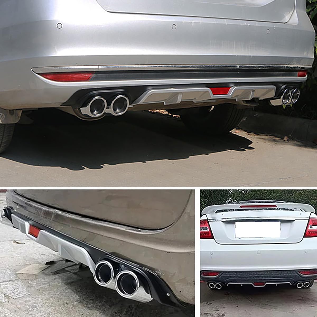 Prasco Diffusore Posteriore Per Fiat Bravo II (198): Spoiler Sottoparaurti, Splitter, Codice 0735441948