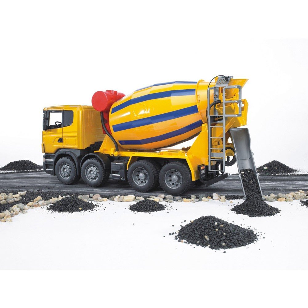 Amazon.co.jp: ブルーダー SCANIA セメントミキサー BR03554 : おもちゃ