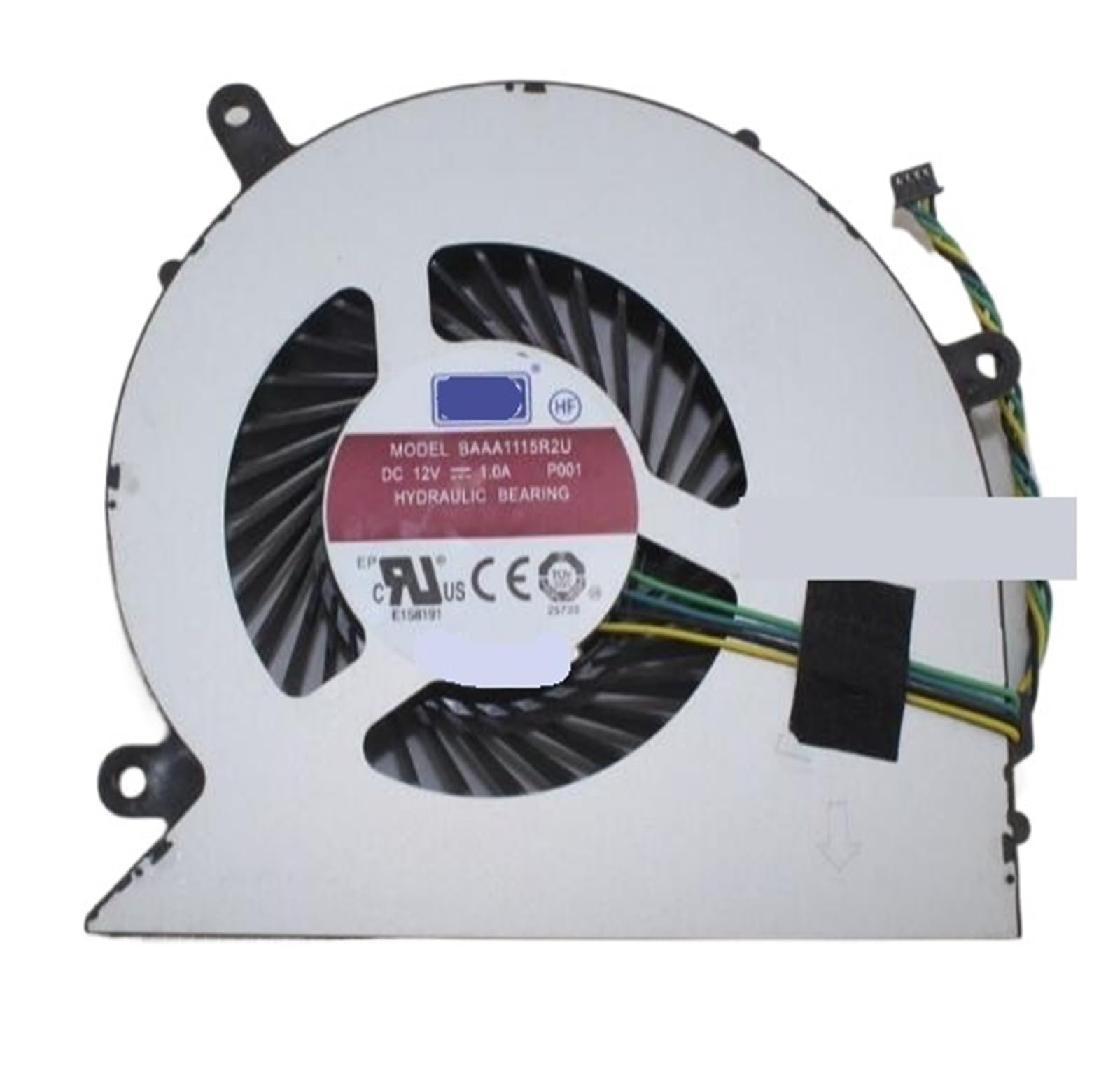 Ventilateur de Refroidissement BAAA1115R2U P001 12V pour Résoudre la Surchauffe PC