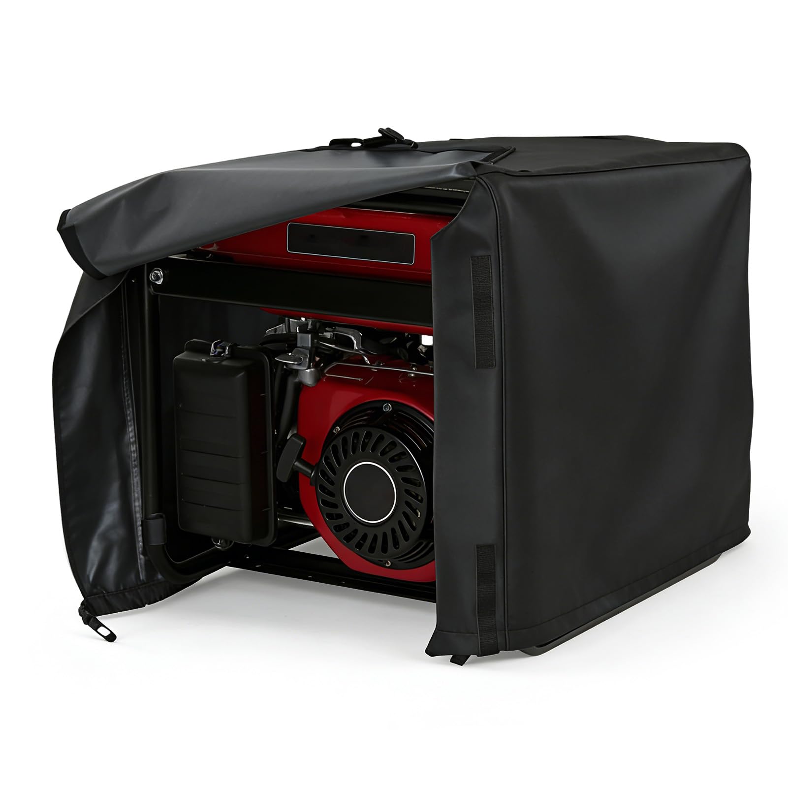 Copertura del generatore, copertura della tenda del generatore addensato durante la corsa Copertura del generatore portatile universale compatibile per esterni 35 x 26 x 28 pollici(Nero)