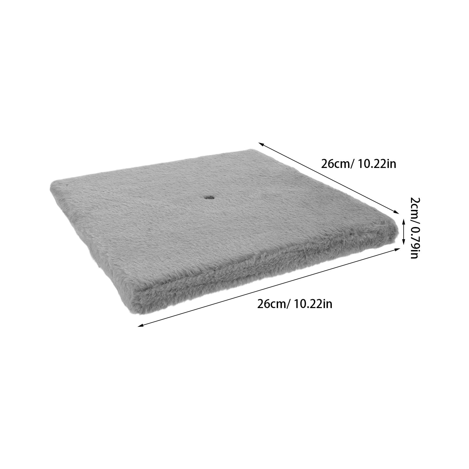 Yardwe Base de Poste Rascador para Gatos Diseño Seguro y Estabilidad Mejorada, Plataforma de Felpa y Tablero de Partículas para Uso Interior y Proyectos DIY