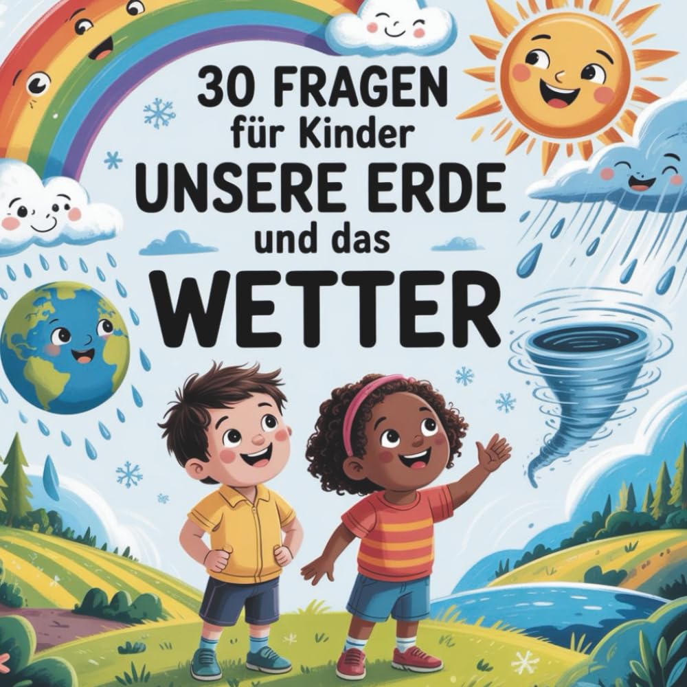30 Fragen für Kinder - Unsere Erde und das Wetter: Spannendes Wissen, einfache Erklärungen und lustige Quizfragen für neugierige Entdecker ab 5 Jahren