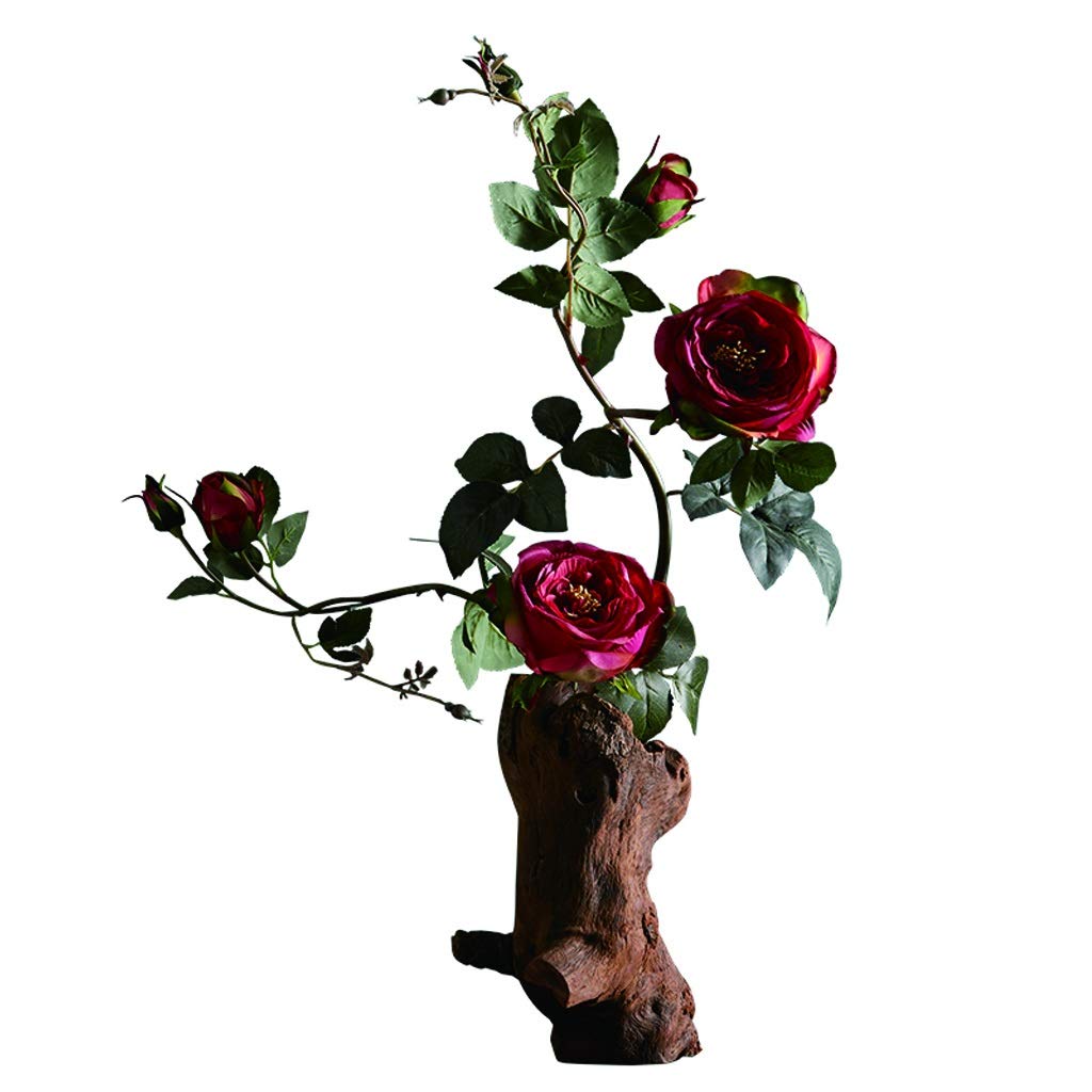 GLigeT Foiri Artificiali Fiori Finti Bonsai di Fiori Artificiali da 26 Pollici utilizzati for Il Vaso di Fiori Creativo Bonsai di Fiori di Seta retrò utilizzati for l'home Office Hotel Fiori Finti
