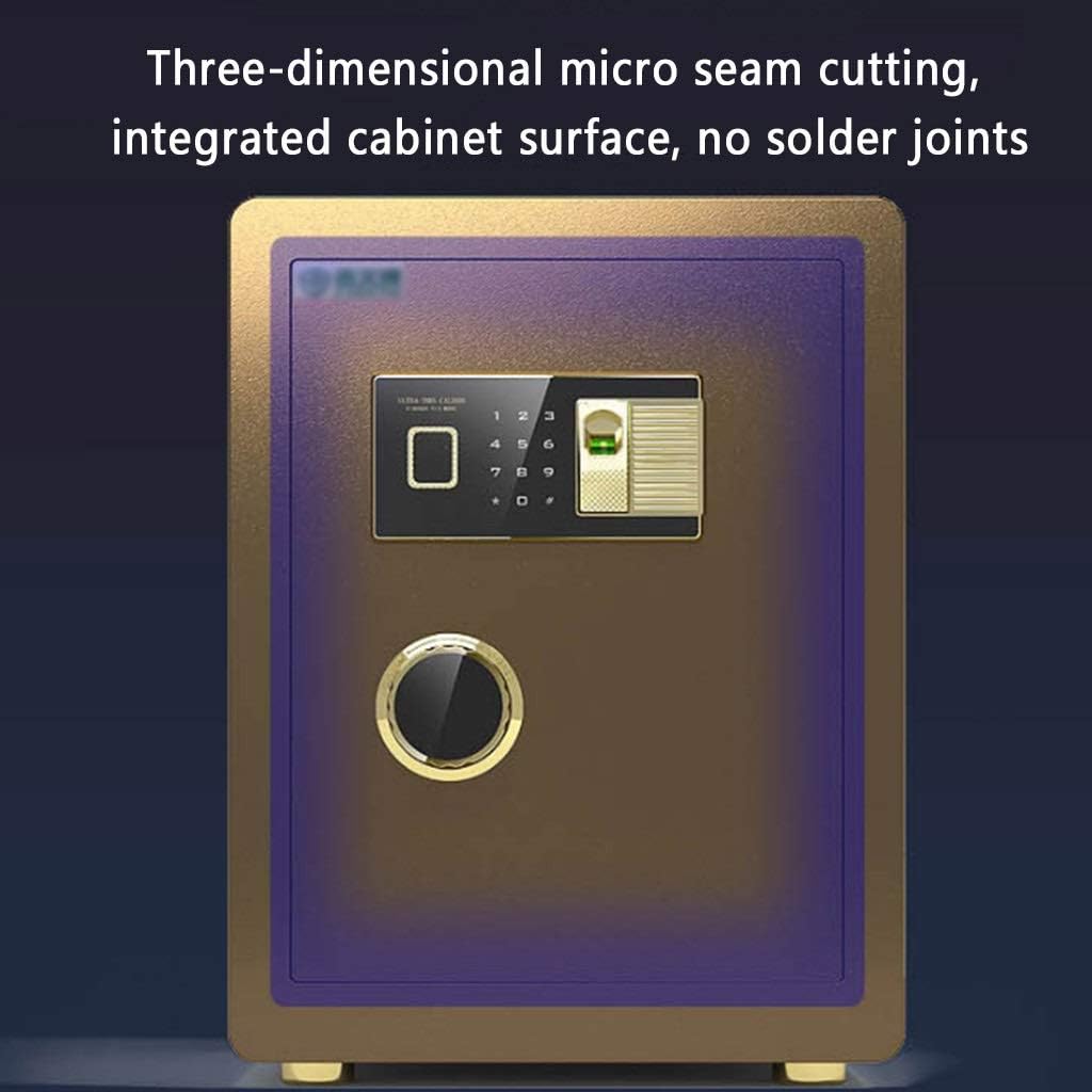 Safes, Safe box Wall-mounted Password Safe, Home Small Safe, with Inner Cabinet, 45cm Office File ti-theft Lock Box coffer