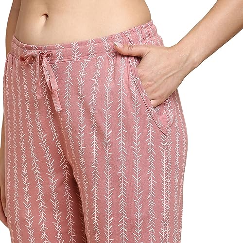 Image of Van Heusen Relaxed Fit Functional Pocket Ultra Soft Allover Print Lounge Pants - Available in Pack of 1 & 2