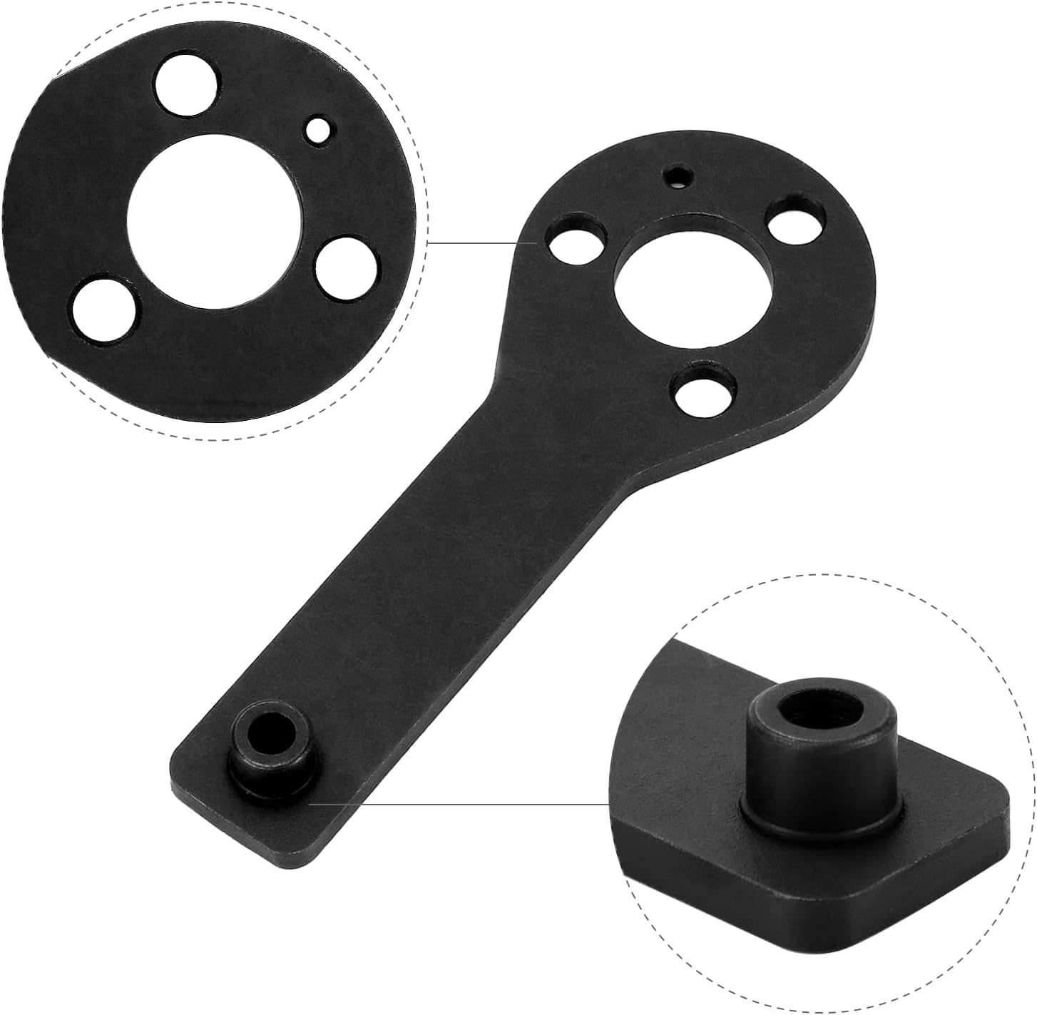 TANIASHOP Kit Attrezzo Messa in Fase Motore Fiat 1.1 1.2 1.4 8V Compatibile Punto Evo Panda Attrezzi Bloccaggio Albero Motore Distribuzione