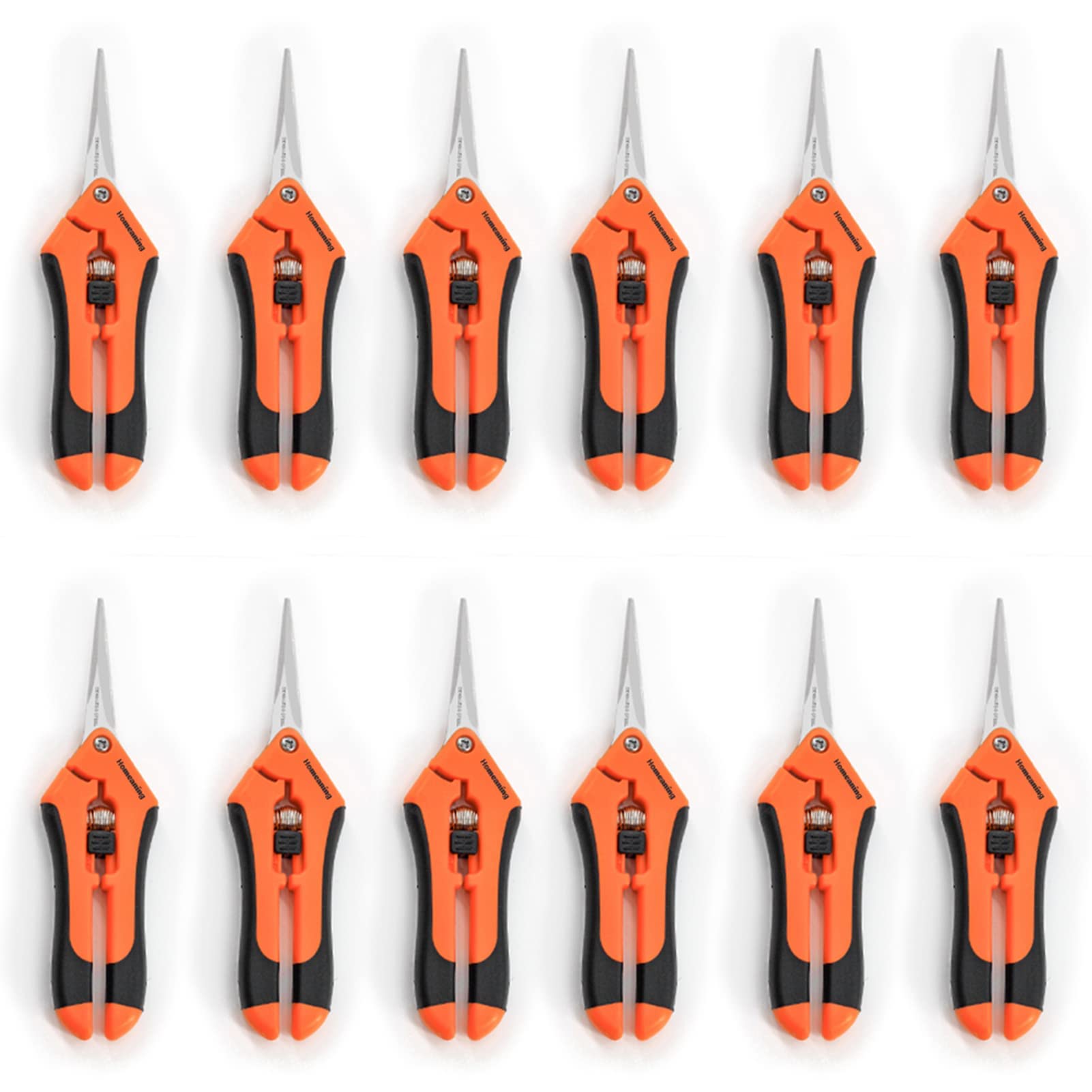 HOMEANING 12-Pack Garden Pruning Shears