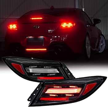 86/BRZ用　クリスタルアイ　バルカンファイバーLED テールランプ crystaleye78_j350bk